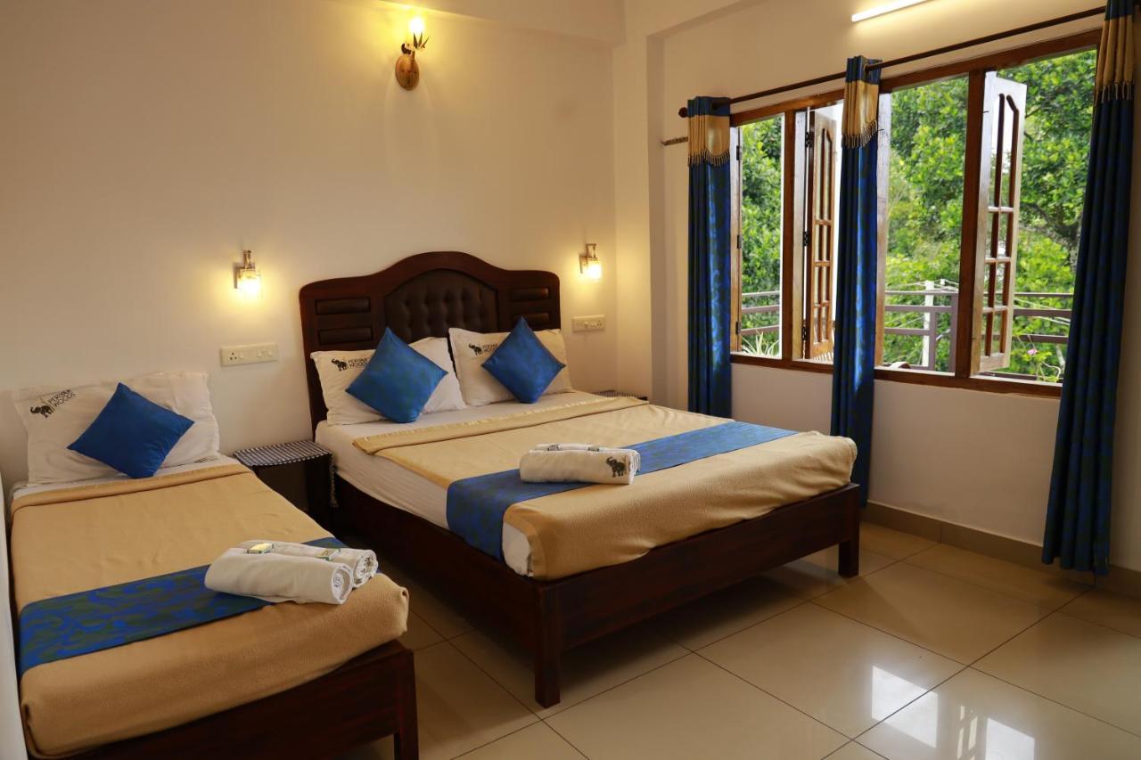 テッカディ Periyar Woods Bed & Breakfast エクステリア 写真